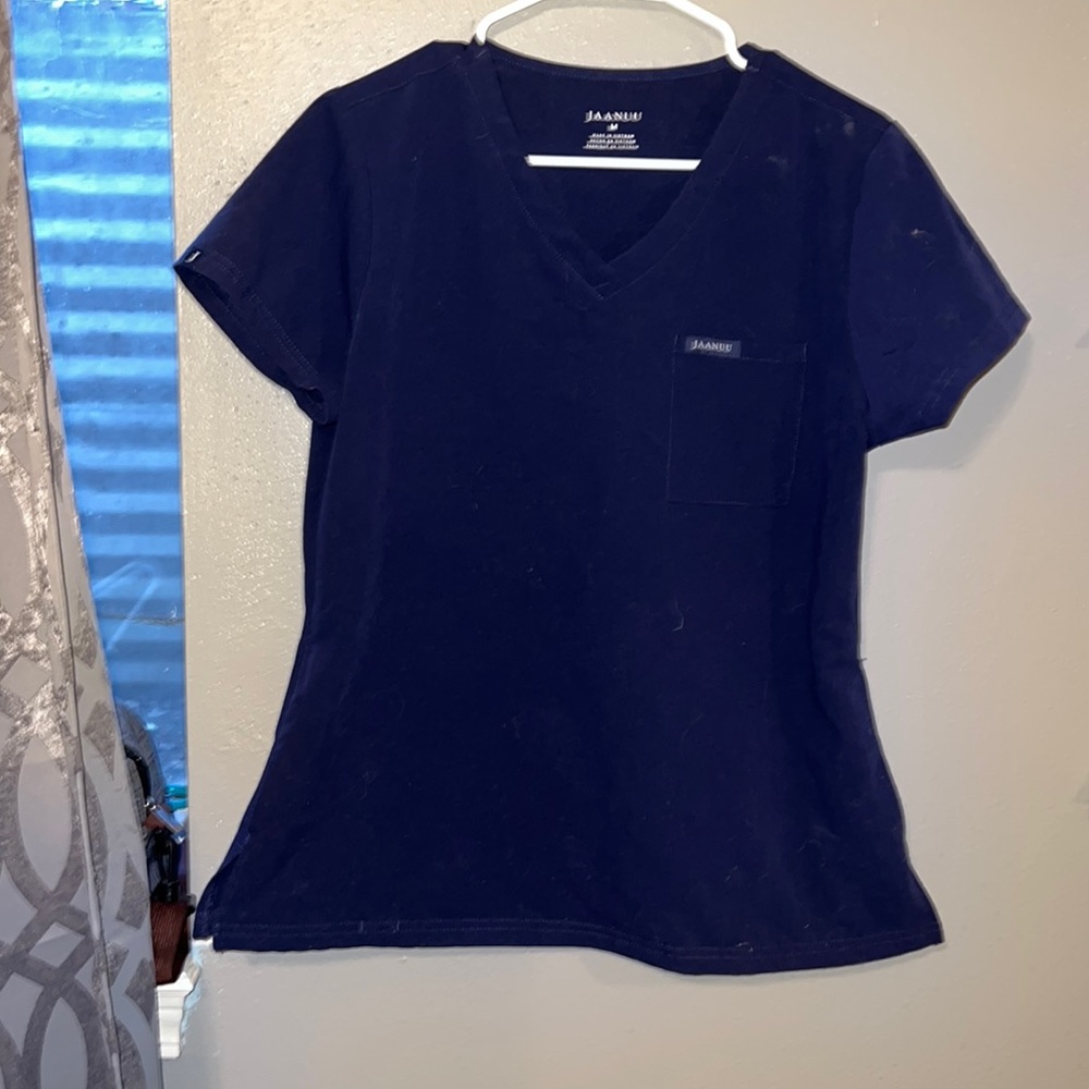 Womens JAANUU scrub top